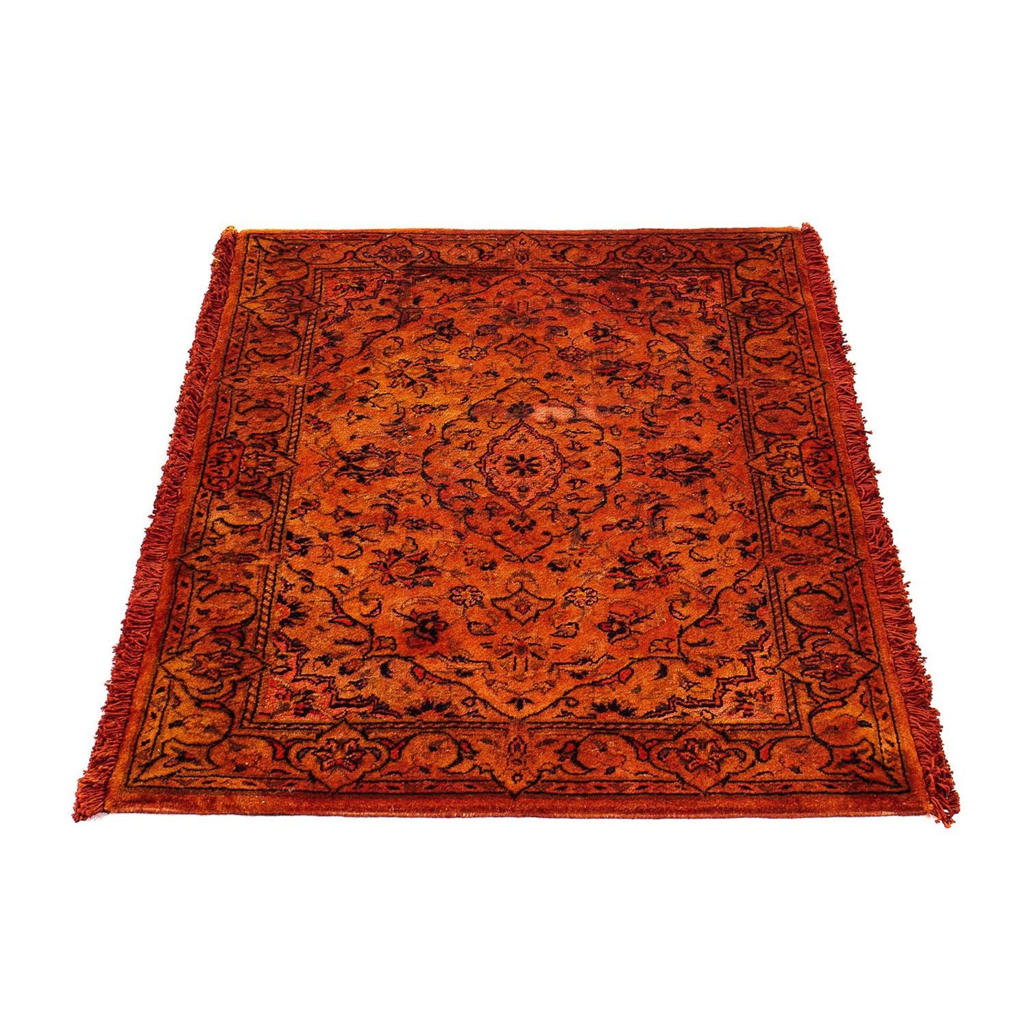 Tappeto Persero - Keshan - 98 x 70 cm - rosso scuro
