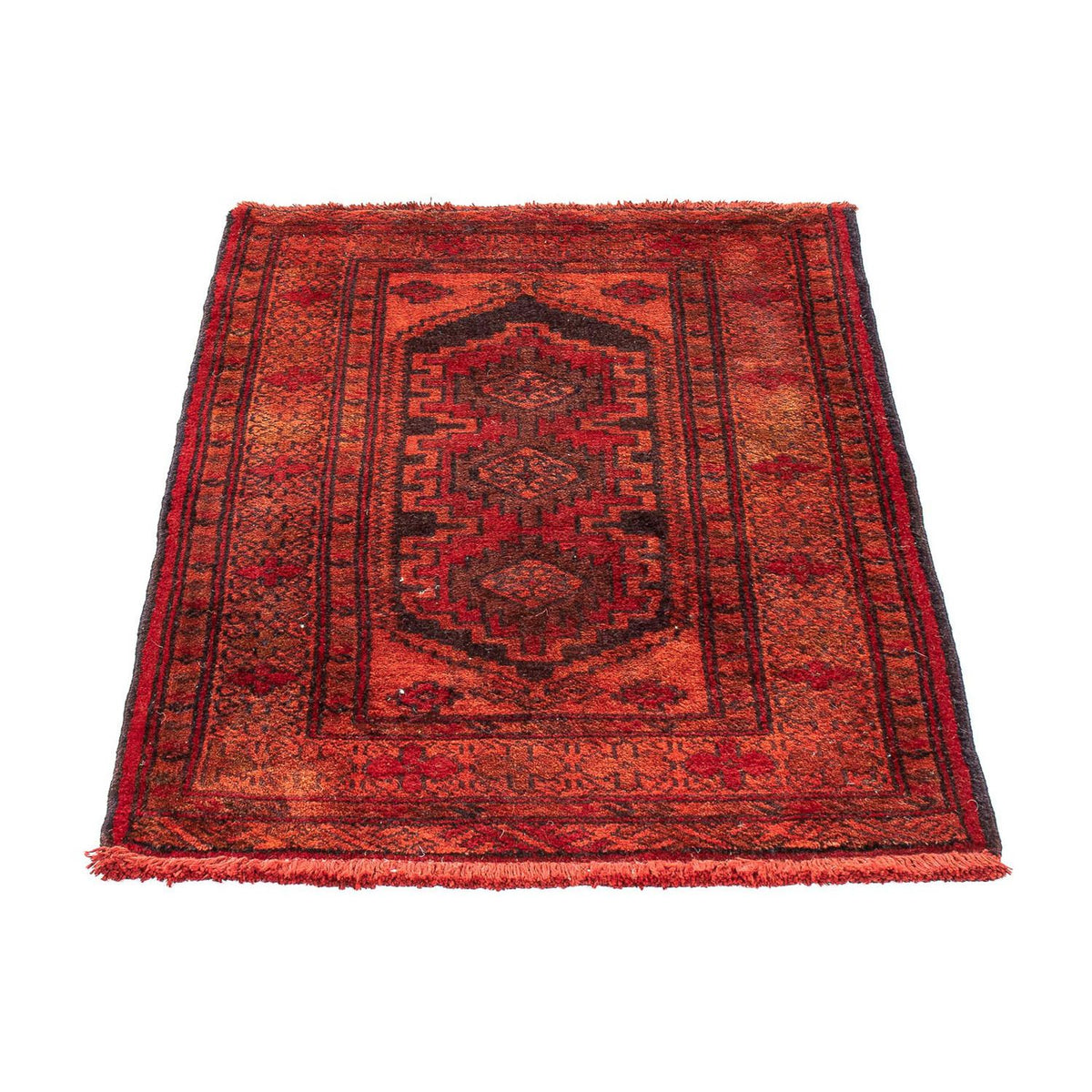 Tappeto Persero - Nomade - 103 x 70 cm - rosso scuro