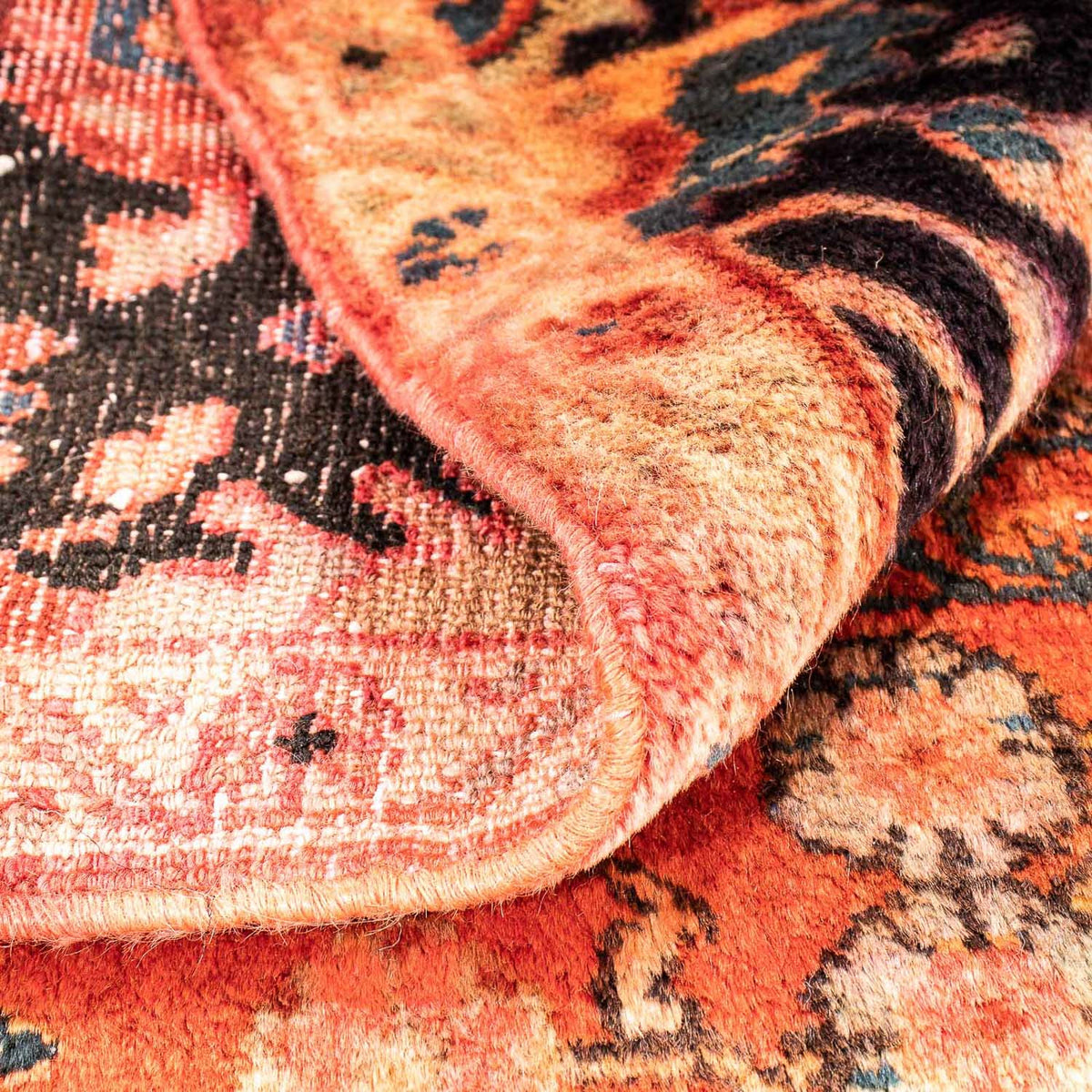 Tappeto Persero - Nomade quadrato  - 100 x 85 cm - rosso chiaro