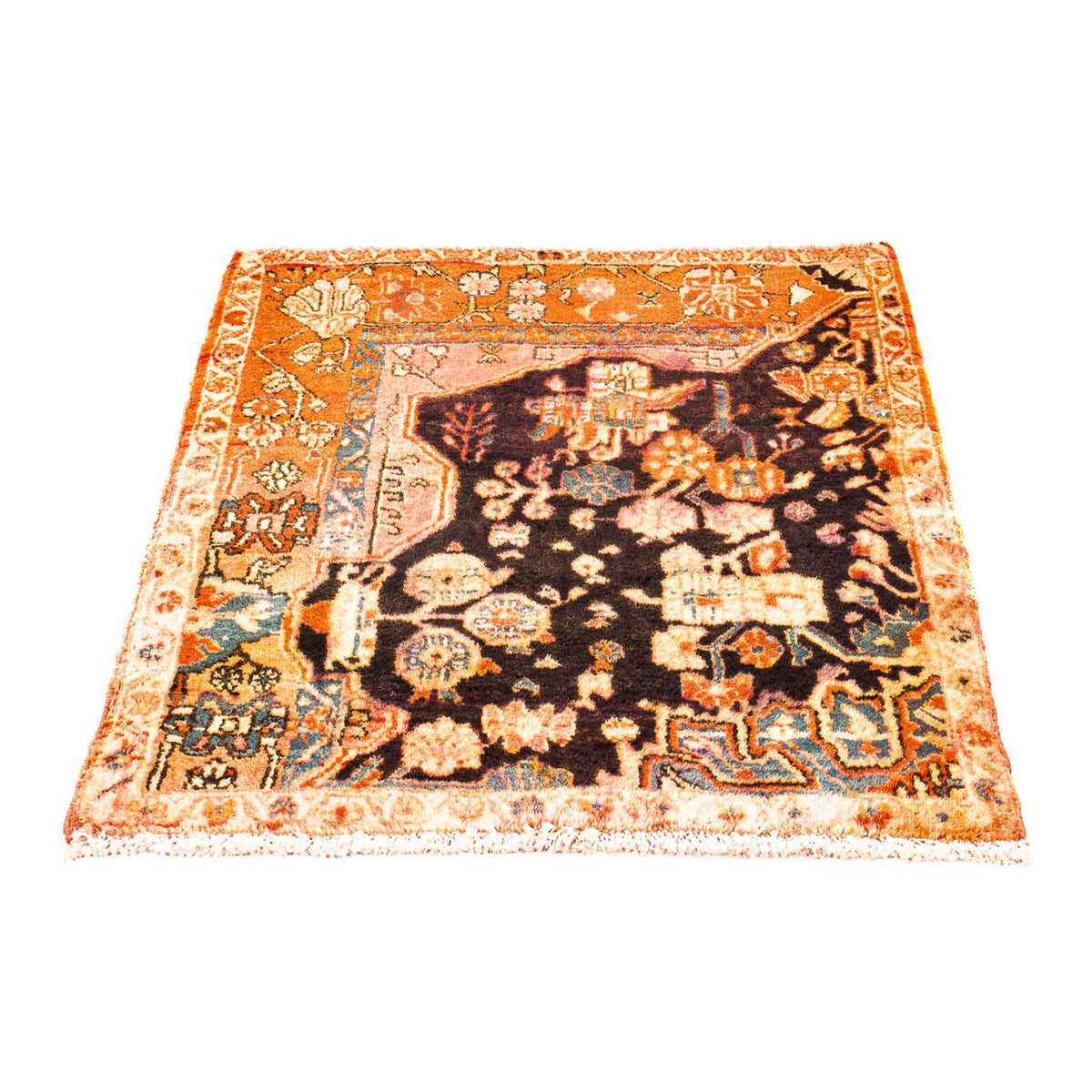 Tappeto Persero - Nomade quadrato  - 100 x 85 cm - rosso chiaro