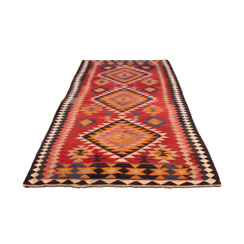 Tappeto corsia Tappeto Kelim - Vecchio - 380 x 135 cm - multicolore
