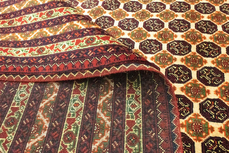 Tappeto afgano - Bukhara - 298 x 202 cm - rosso