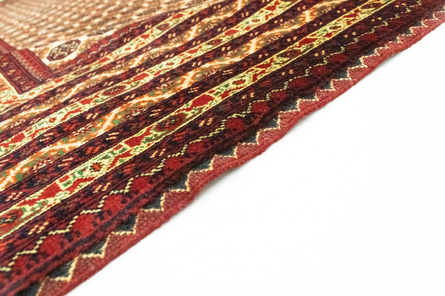 Tappeto afgano - Bukhara - 300 x 202 cm - rosso