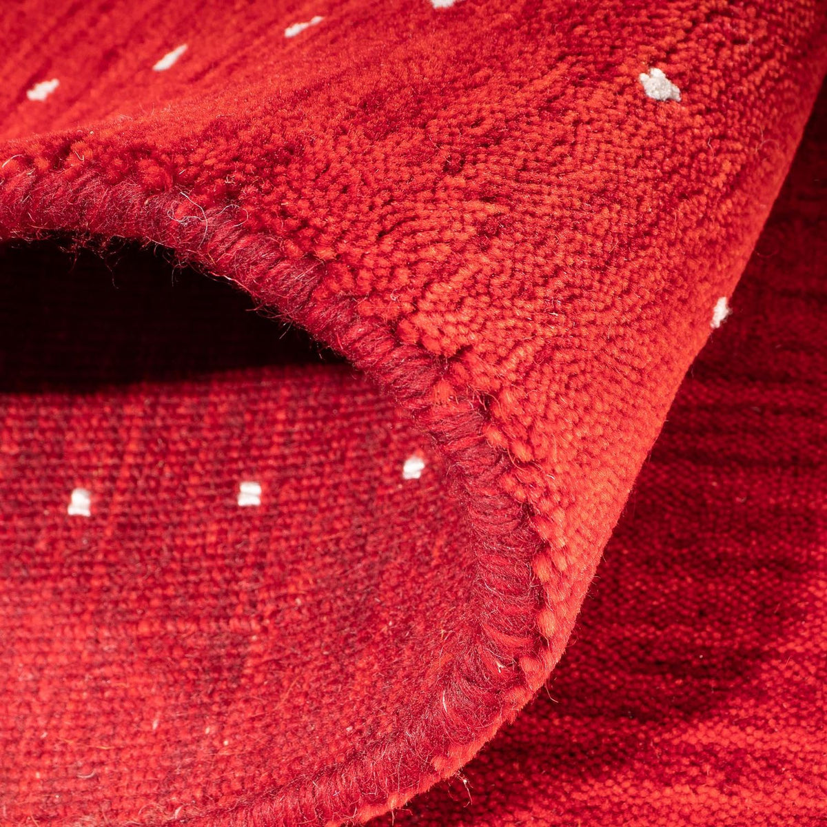 Tappeto Gabbeh - Indus - 90 x 60 cm - rosso