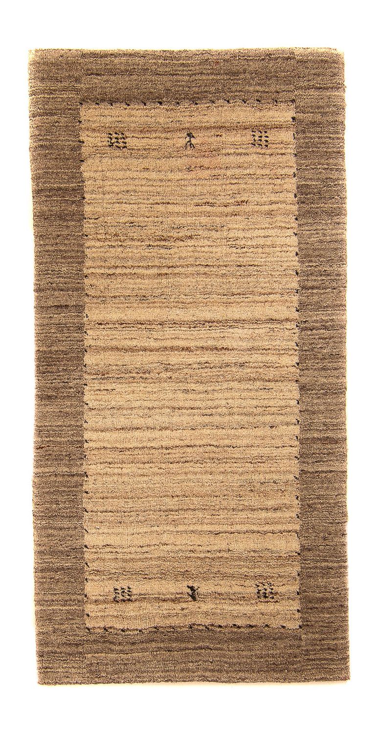 Tappeto Nepal - 142 x 70 cm - marrone chiaro