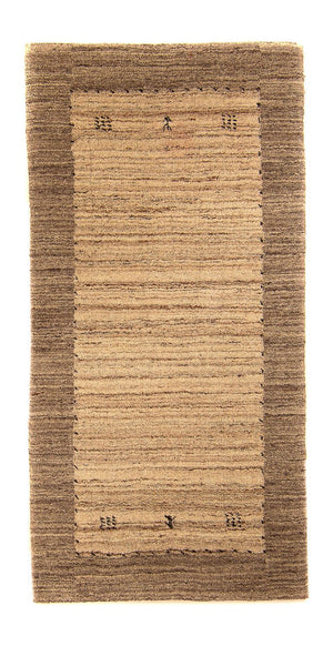 Tappeto Nepal - 142 x 70 cm - marrone chiaro