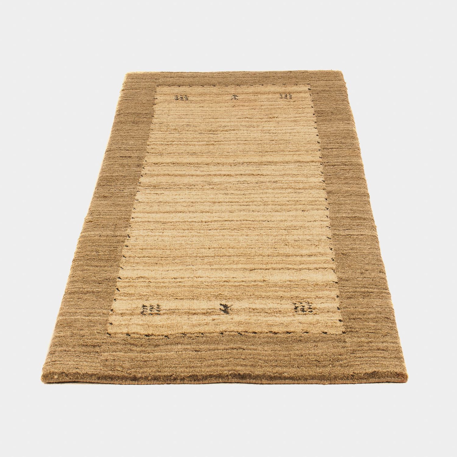 Tappeto Nepal - 142 x 70 cm - marrone chiaro