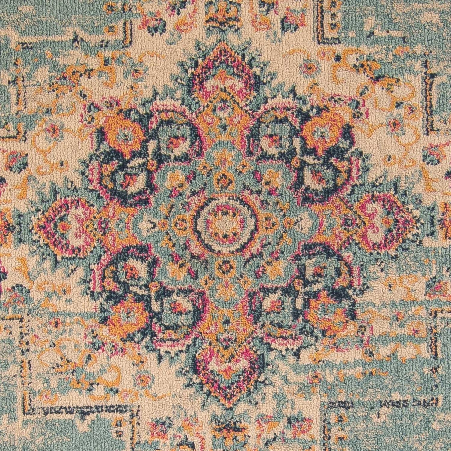 Tappeto moderno - 288 x 200 cm - blu chiaro