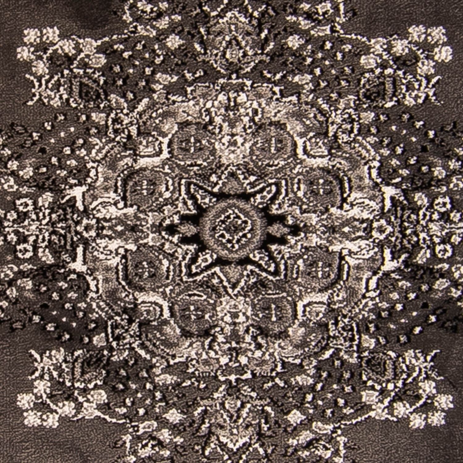 Tappeto moderno - 170 x 120 cm - marrone scuro