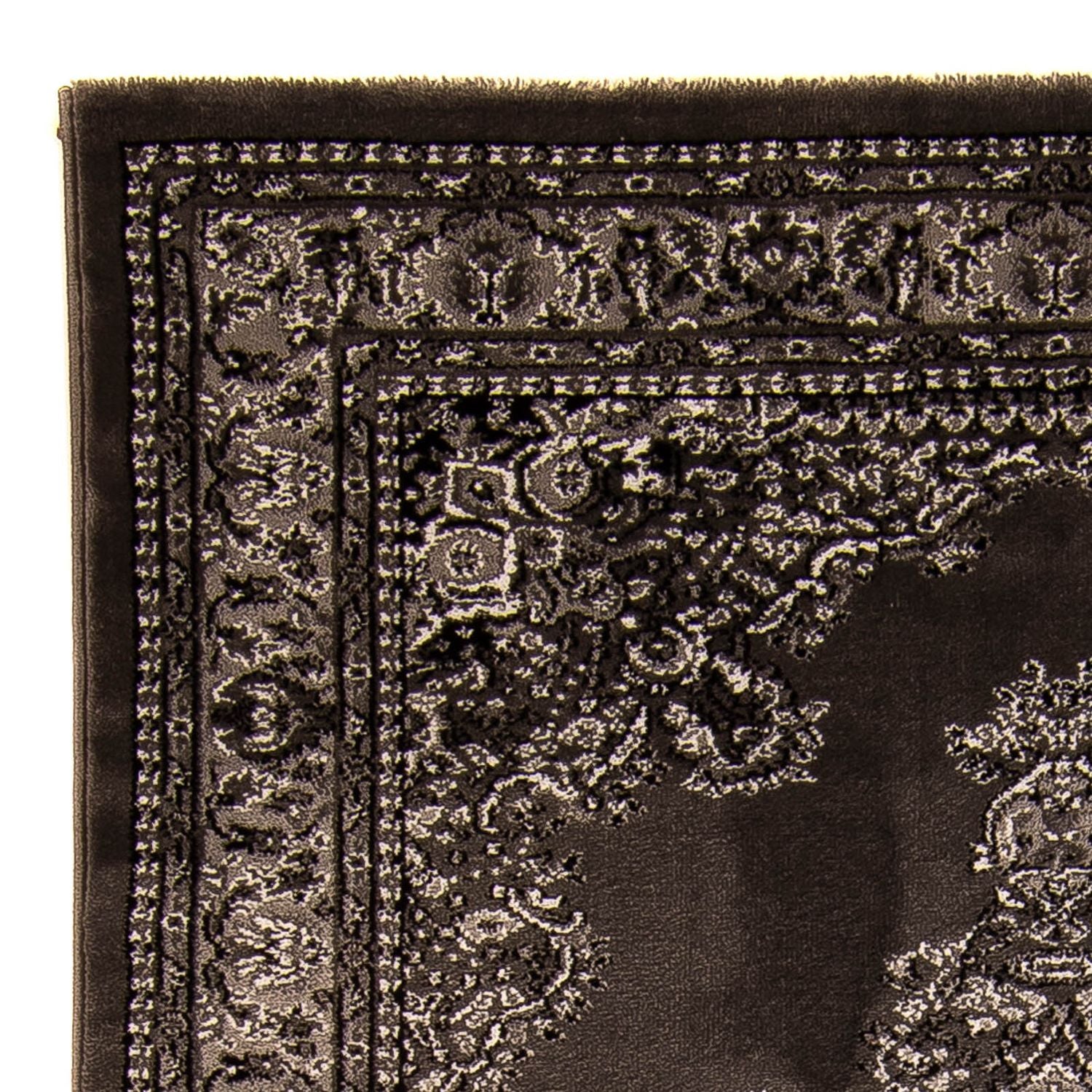 Tappeto moderno - 170 x 120 cm - marrone scuro