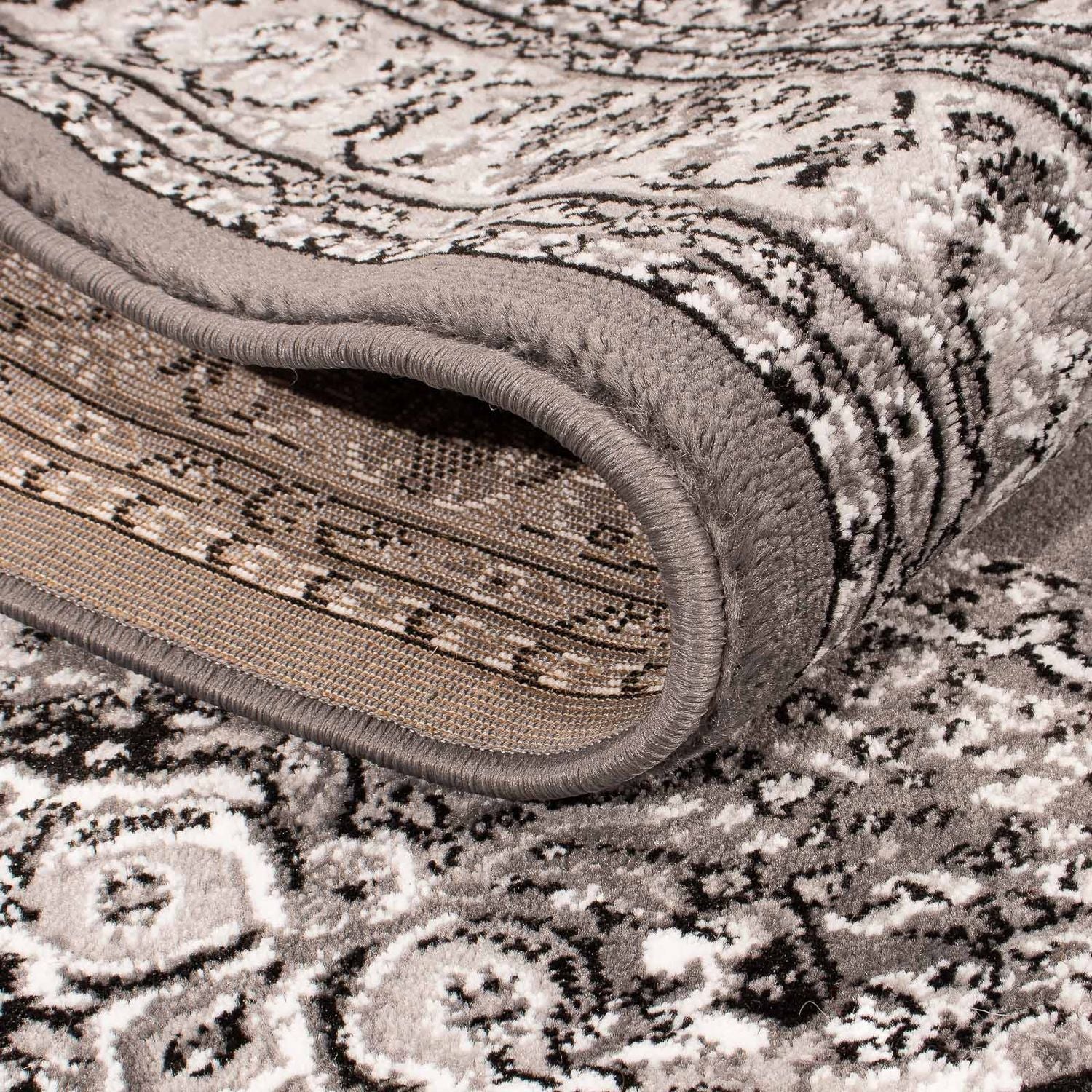 Tappeto moderno - 170 x 120 cm - marrone scuro