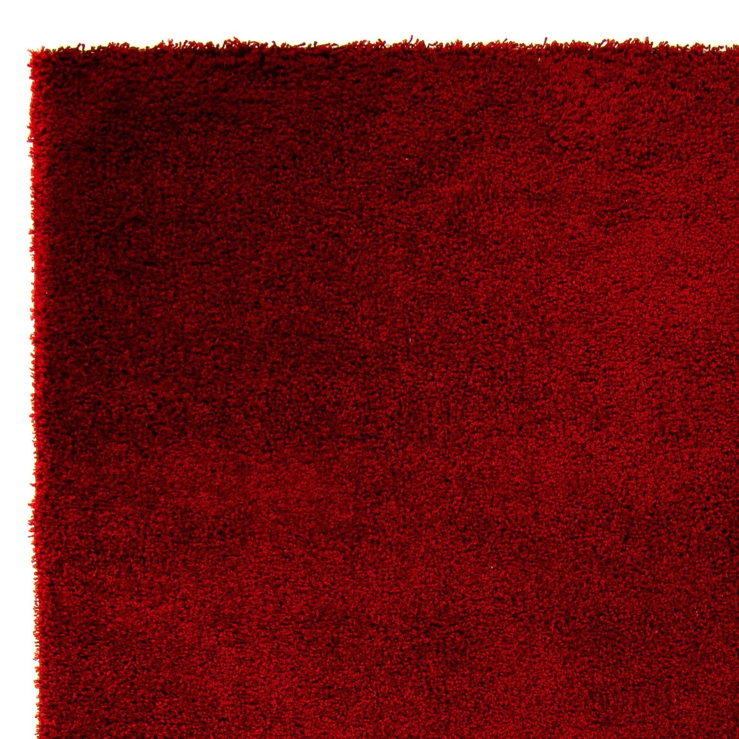Tappeto a pelo alto - 290 x 200 cm - rosso scuro