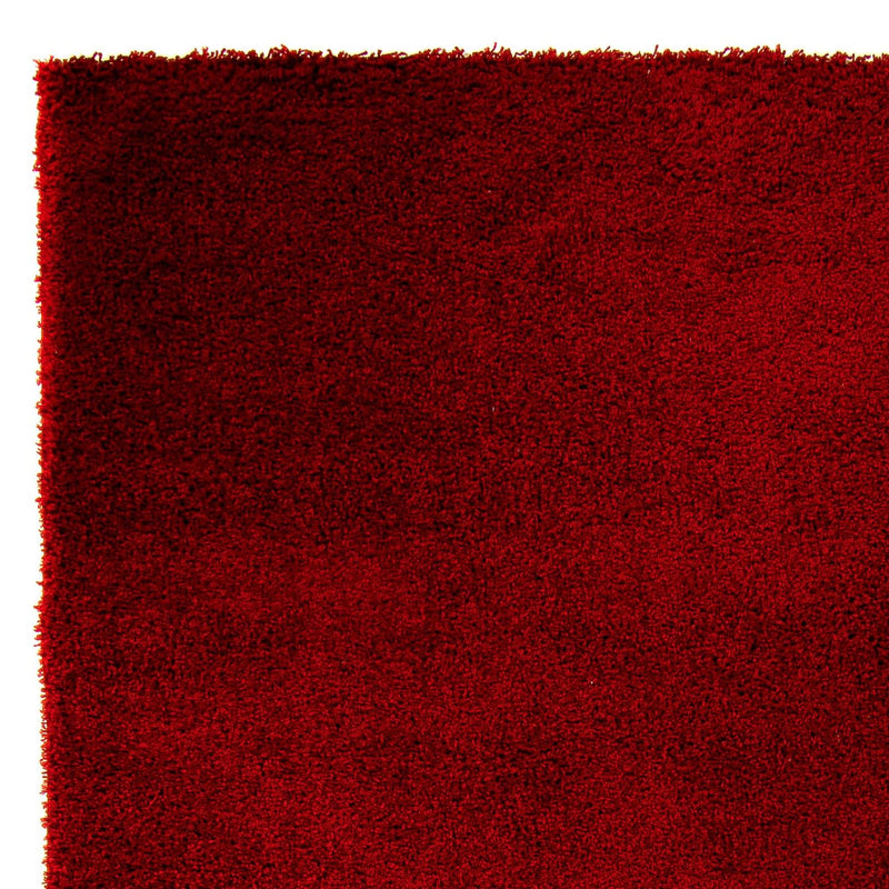 Tappeto a pelo alto - 290 x 200 cm - rosso scuro