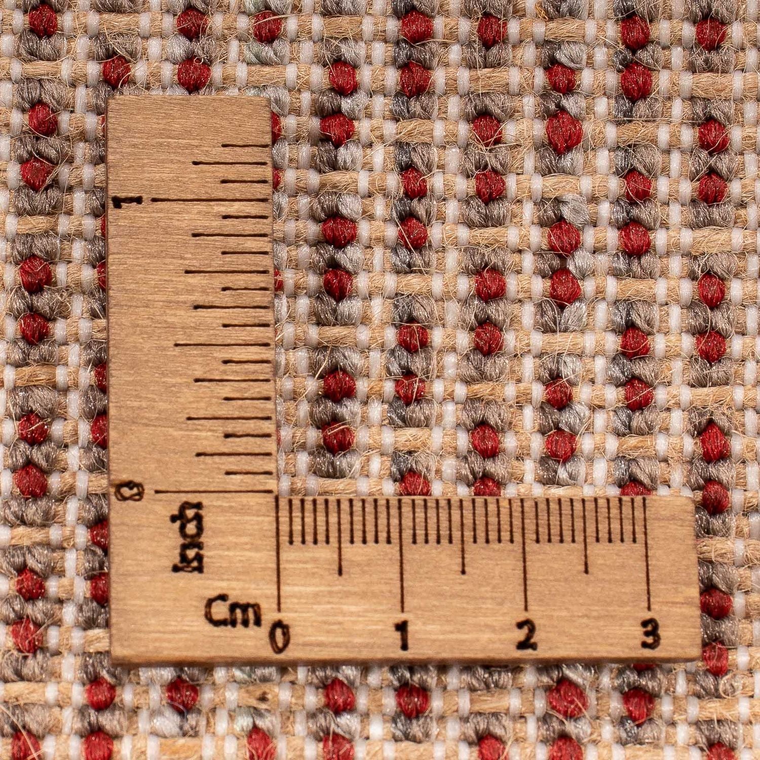 Tappeto a pelo alto - 290 x 200 cm - rosso scuro