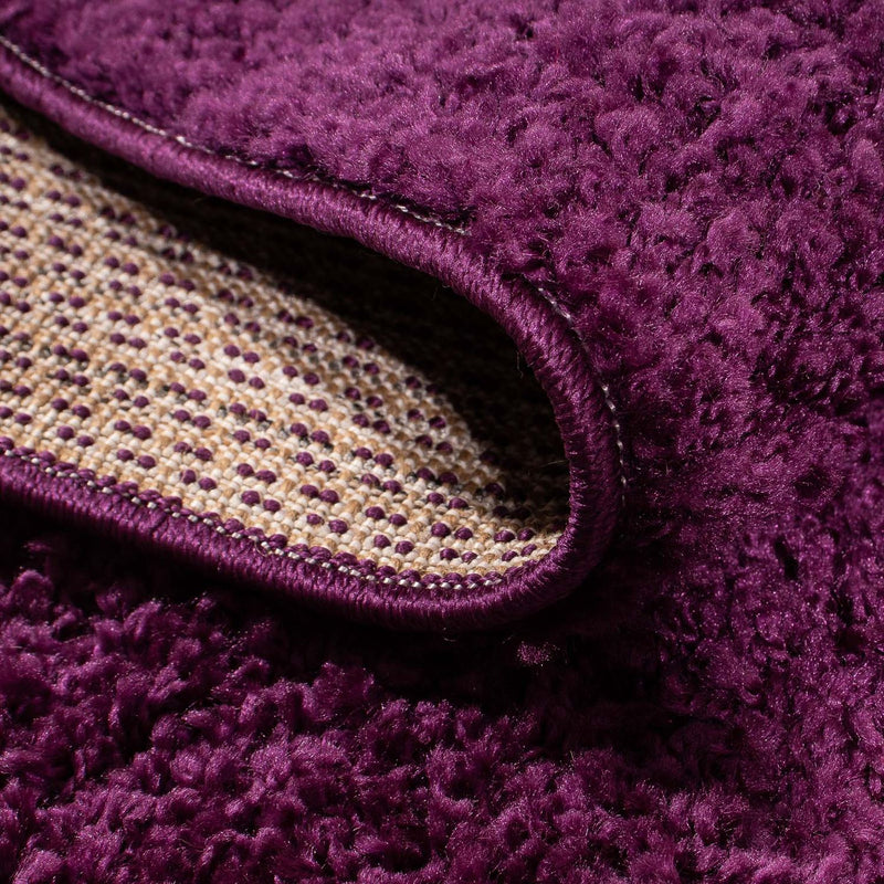 Tappeto a pelo alto - 150 x 80 cm - viola