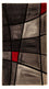 Tappeto moderno - 150 x 80 cm - multicolore