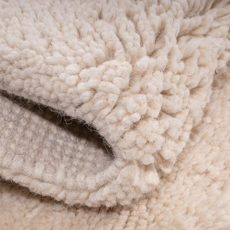 Tappeto berbero quadrato  - 120 x 120 cm - beige