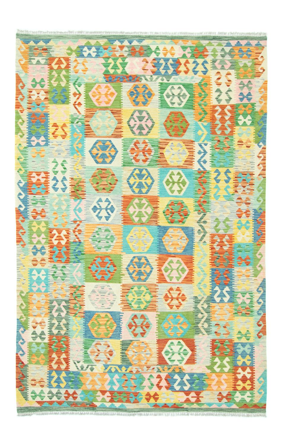 Tappeto Kelim - Orientale - 302 x 205 cm - colorato
