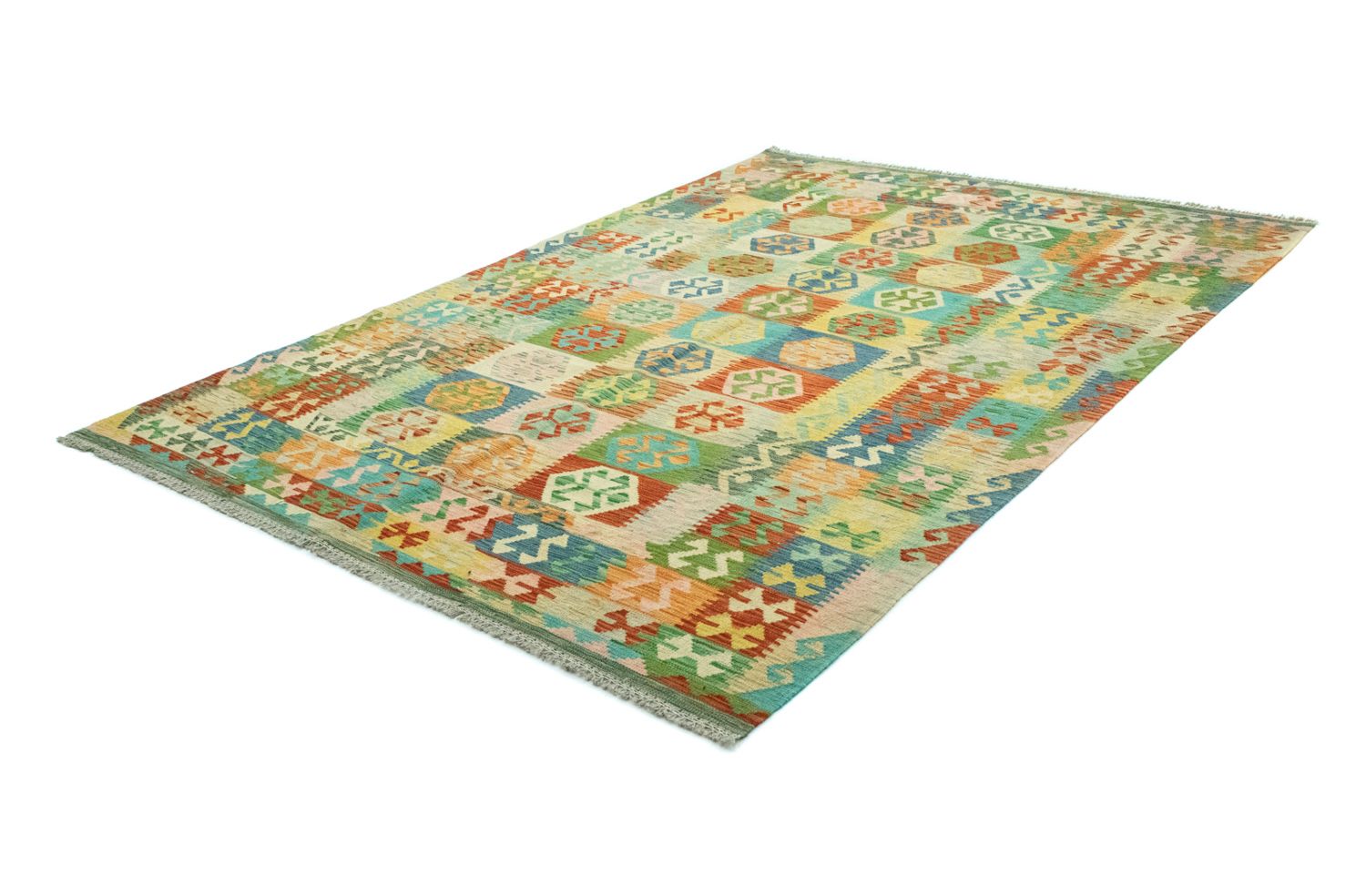 Tappeto Kelim - Orientale - 302 x 205 cm - colorato