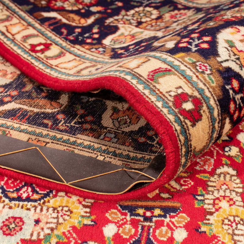 Tappeto Persero - Tabriz - Reale - 300 x 200 cm - rosso scuro