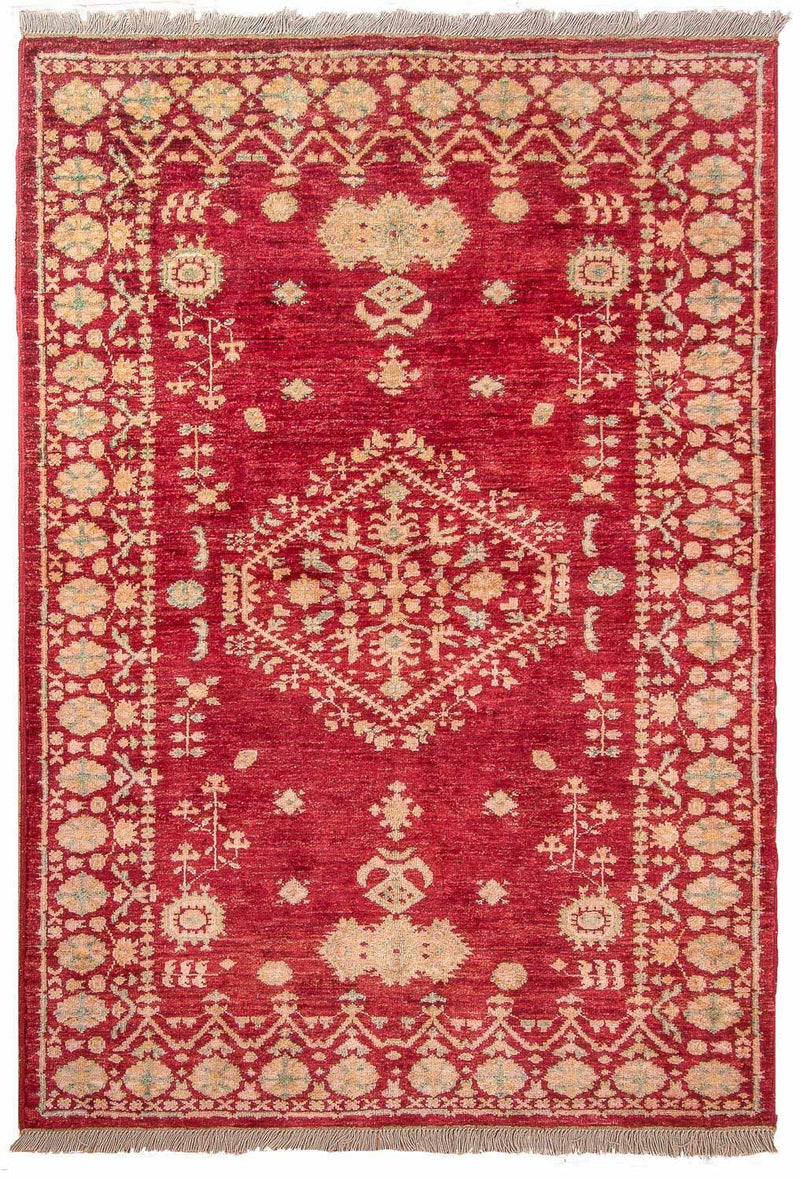 Tappeto Ziegler - Moderno - 178 x 123 cm - rosso