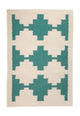 Kilim moderno Tappeto 90x60cm - Tappeto di lana