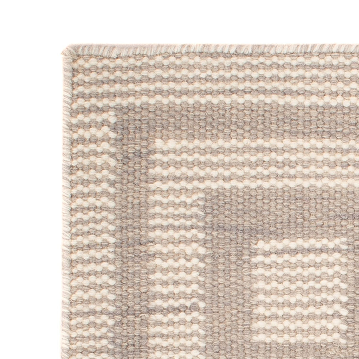 Tappeto Kelim - Tendenza quadrato  - 60 x 60 cm - beige