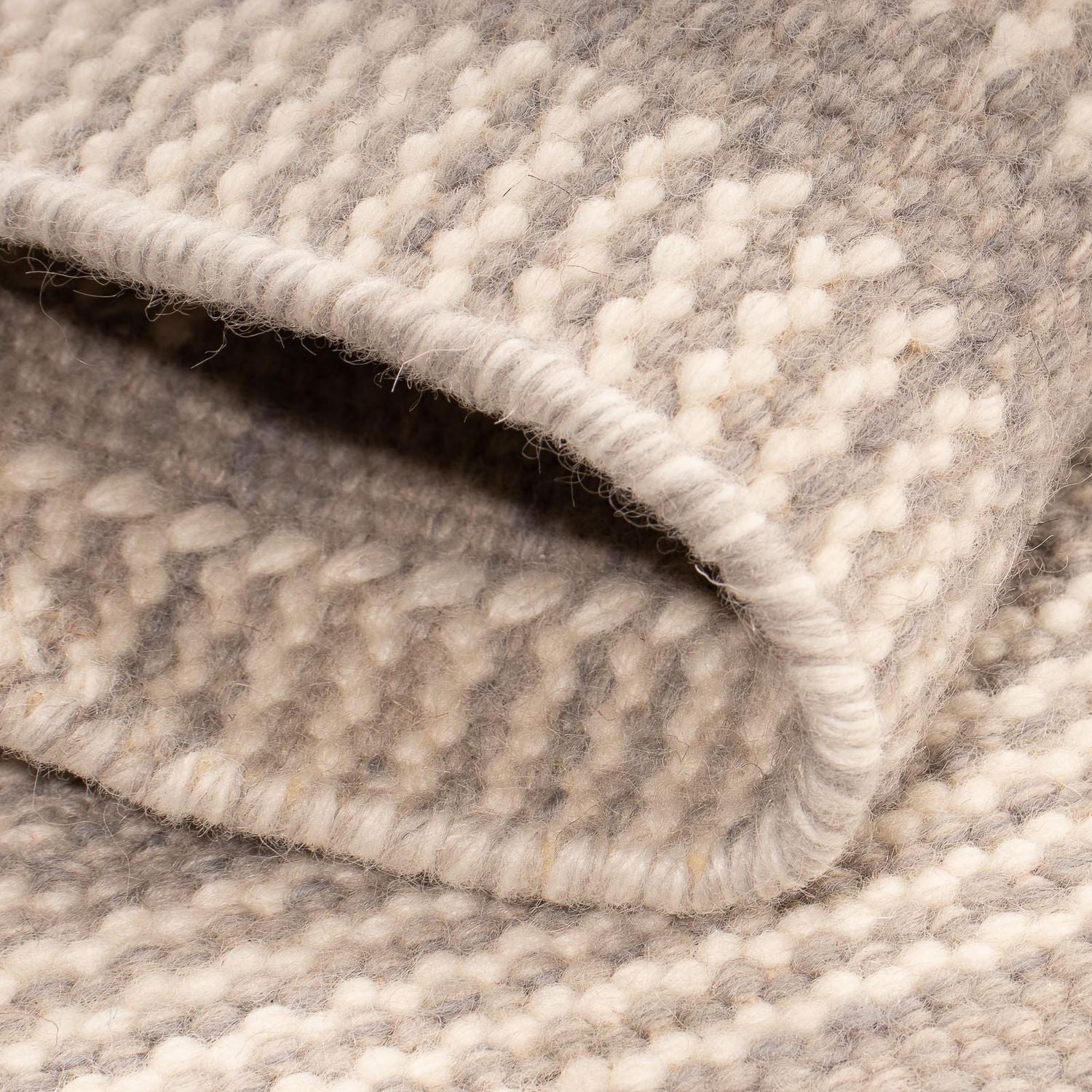 Tappeto Kelim - Tendenza quadrato  - 60 x 60 cm - beige