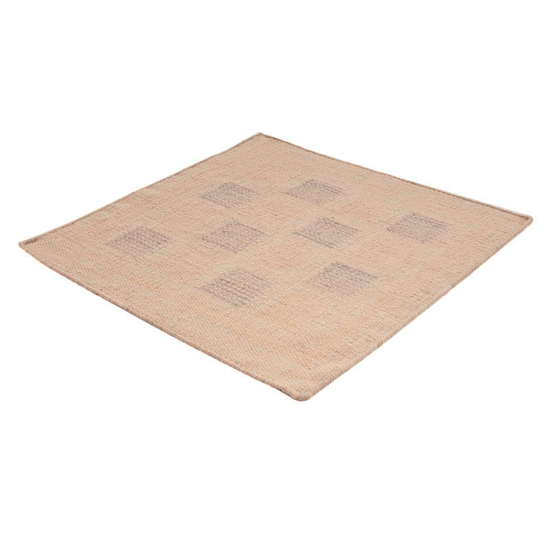 Tappeto Kelim - Tendenza quadrato  - 60 x 60 cm - multicolore