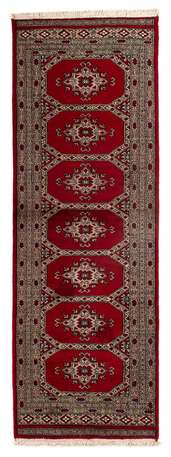 Tappeto corsia Tappeto Pakistani - 192 x 64 cm - rosso scuro