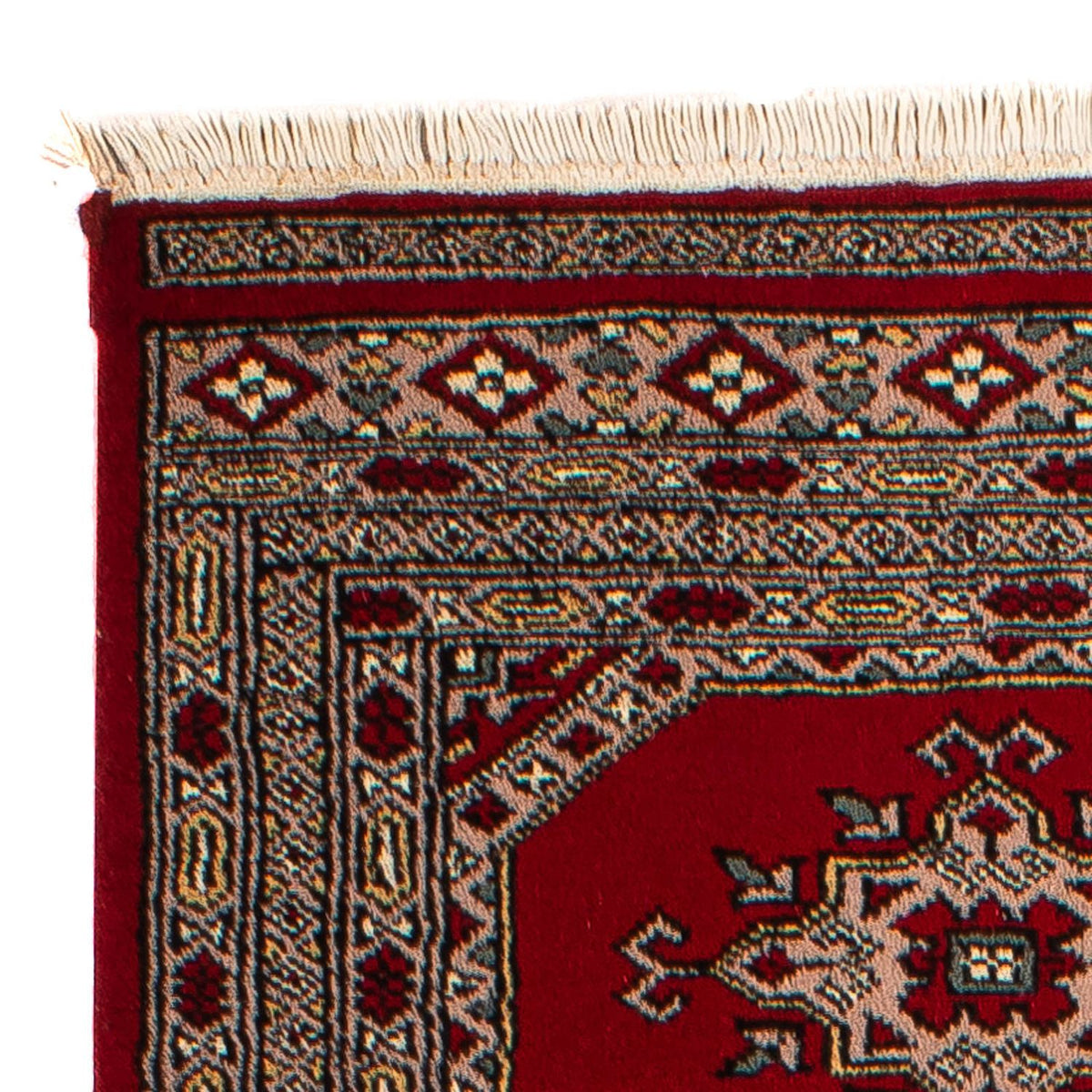 Tappeto corsia Tappeto Pakistani - 192 x 64 cm - rosso scuro