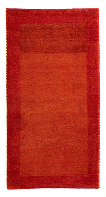 Tappeto Gabbeh - Indus - 142 x 74 cm - rosso scuro