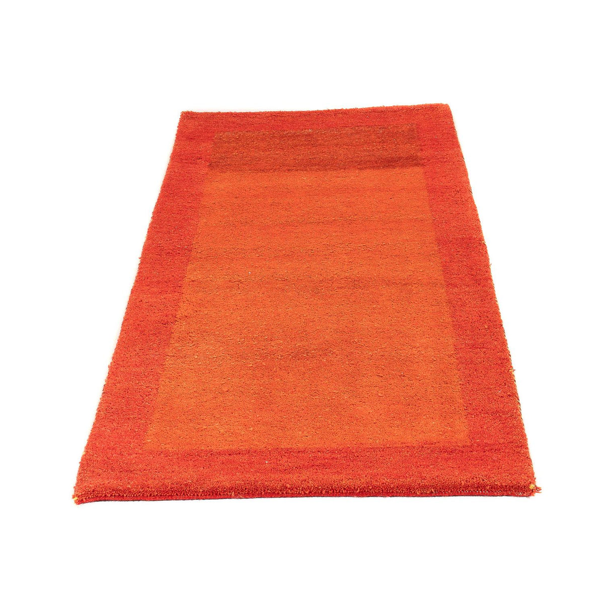 Tappeto Gabbeh - Indus - 142 x 74 cm - rosso scuro