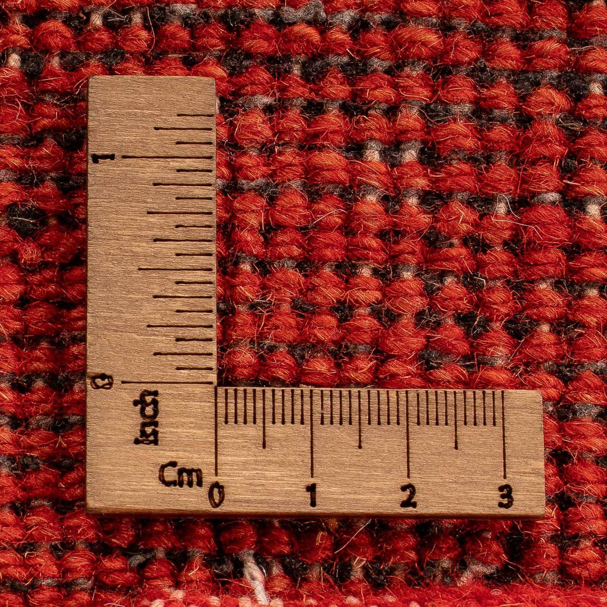 Tappeto Gabbeh - Indus - 142 x 74 cm - rosso scuro