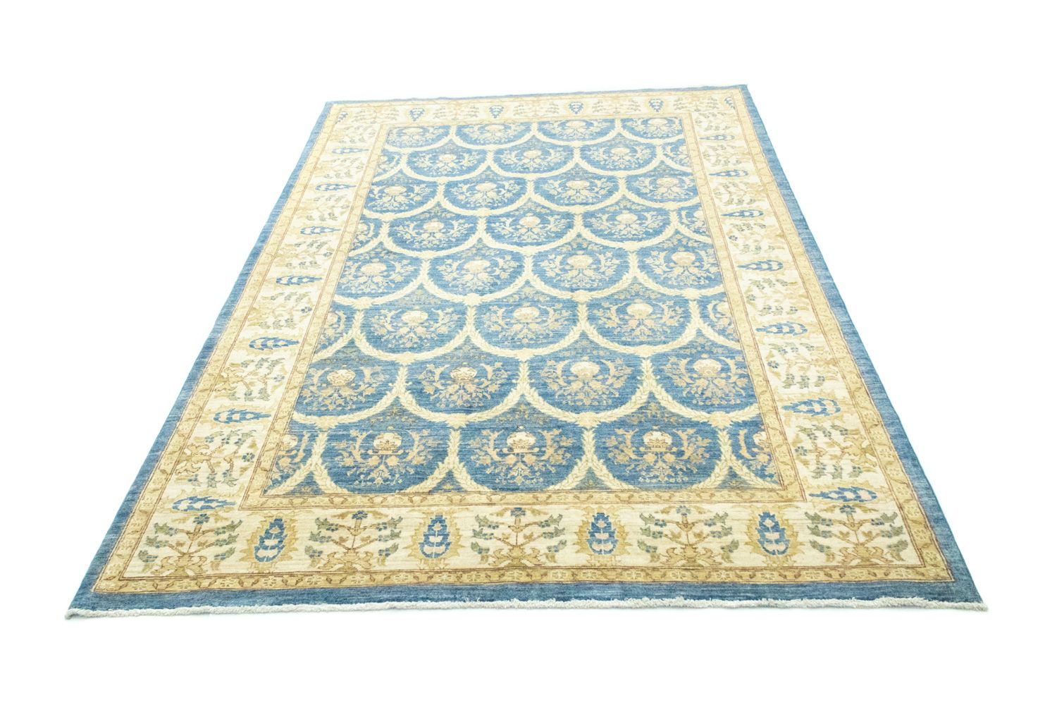 Tappeto Ziegler - 278 x 208 cm - blu chiaro