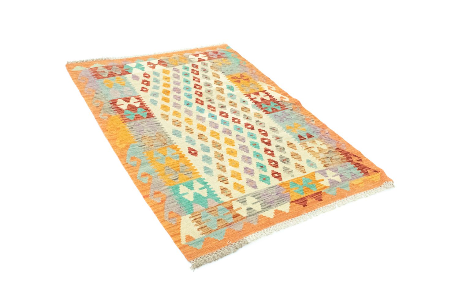 Tappeto Kelim - Orientale - 152 x 102 cm - arancione