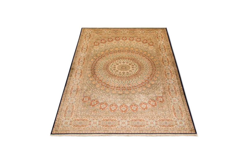 Tappeto di seta - Seta del Kashmir - 287 x 197 cm - multicolore