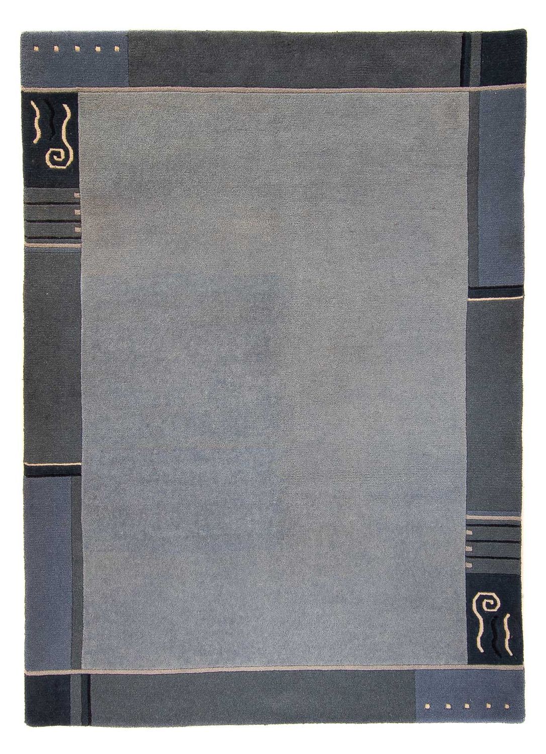 Tappeto Nepal - 240 x 170 cm - blu chiaro