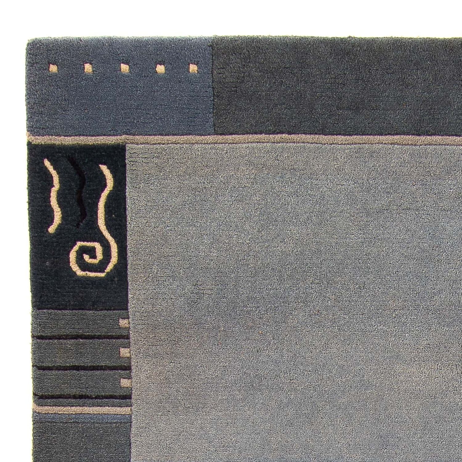 Tappeto Nepal - 240 x 170 cm - blu chiaro