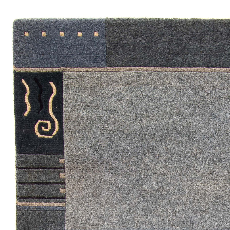 Tappeto Nepal - 240 x 170 cm - blu chiaro