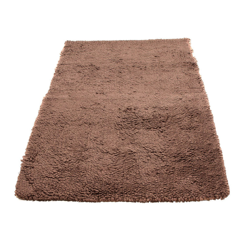 Tappeto corsia Tappeto a pelo alto - 231 x 116 cm - marrone