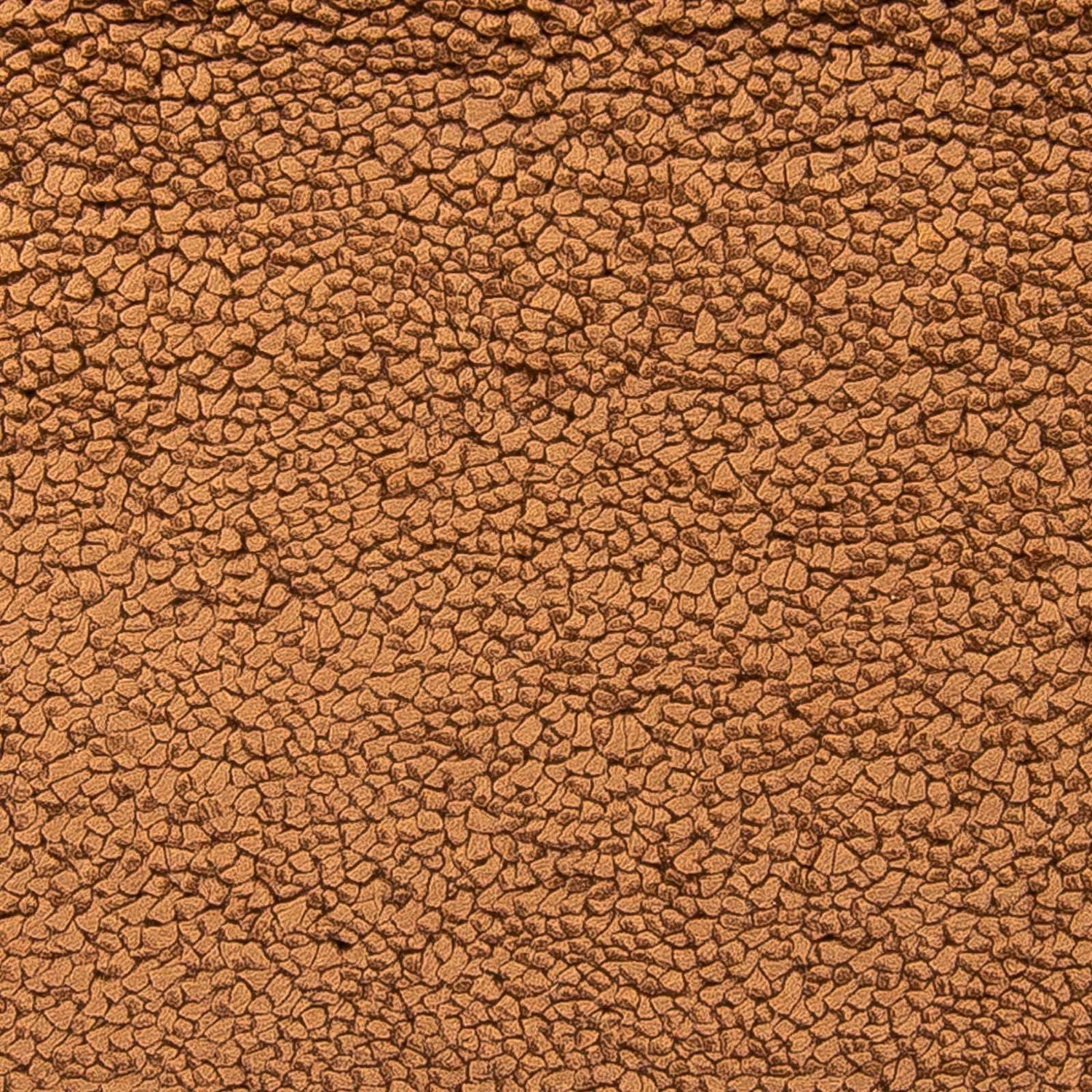 Tappeto a pelo alto - 206 x 155 cm - marrone
