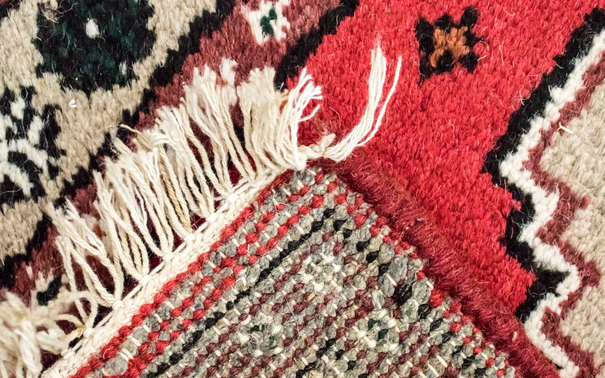 Tappeto orientale - 160 x 90 cm - rosso