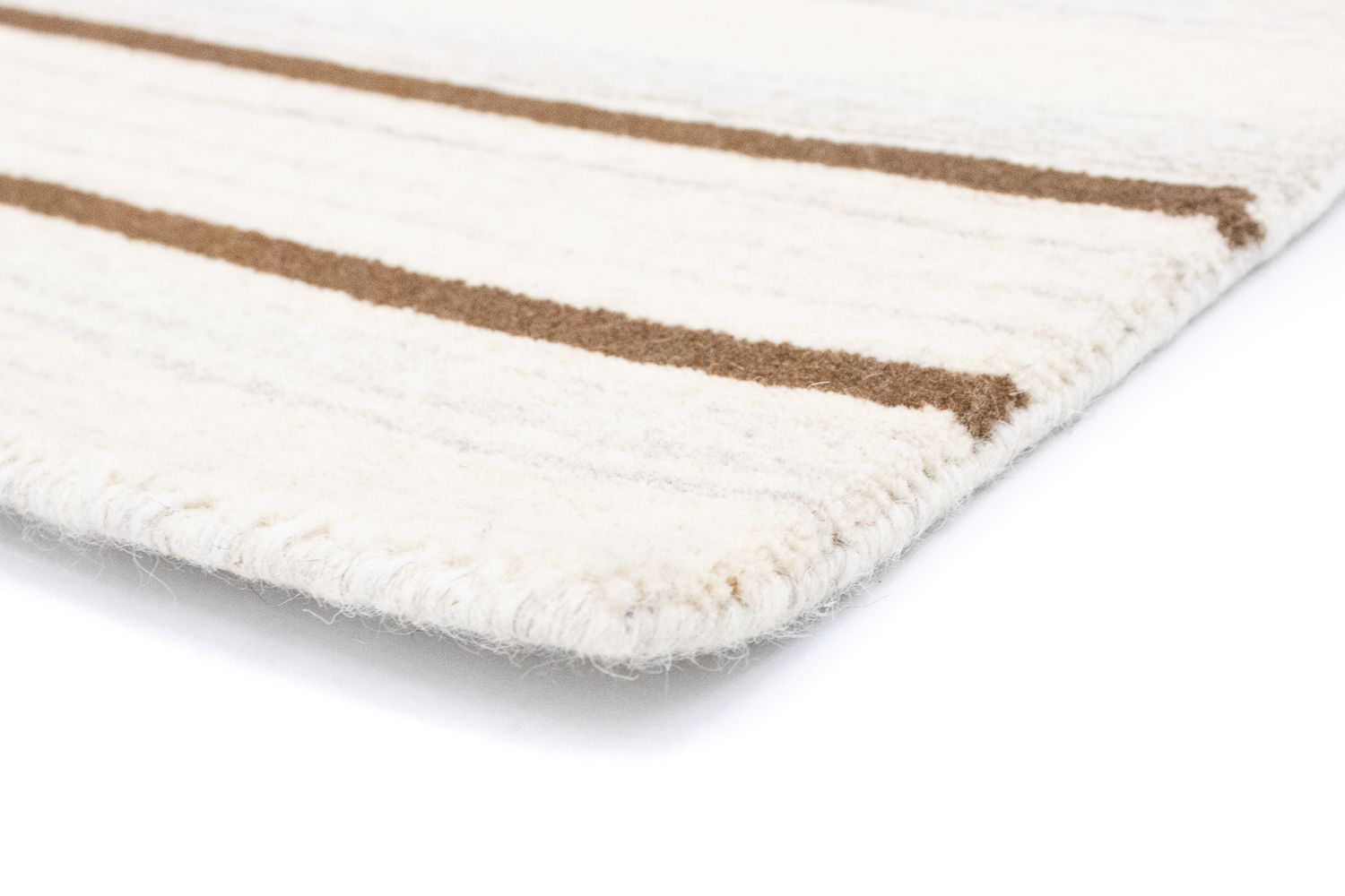 Tappeto di lana - 178 x 121 cm - beige