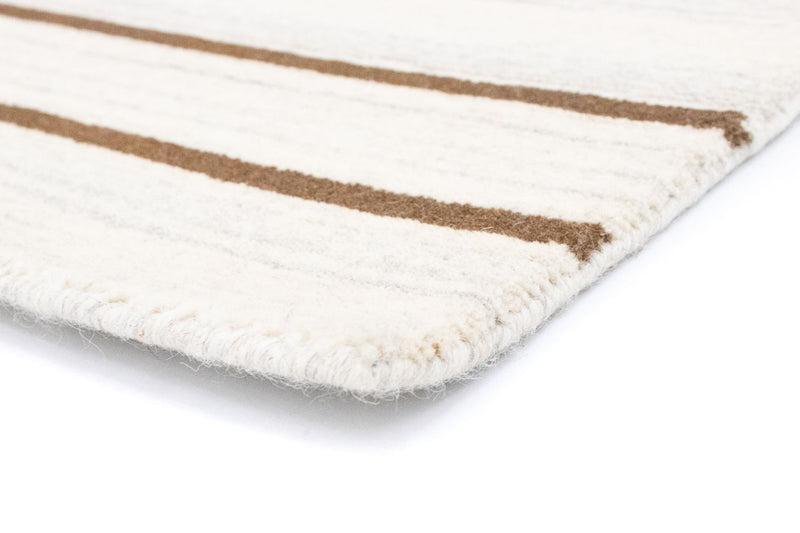 Tappeto di lana - 178 x 121 cm - beige