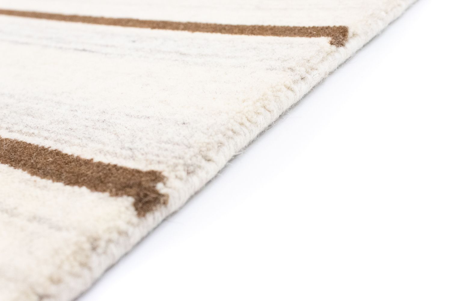Tappeto di lana - 178 x 121 cm - beige