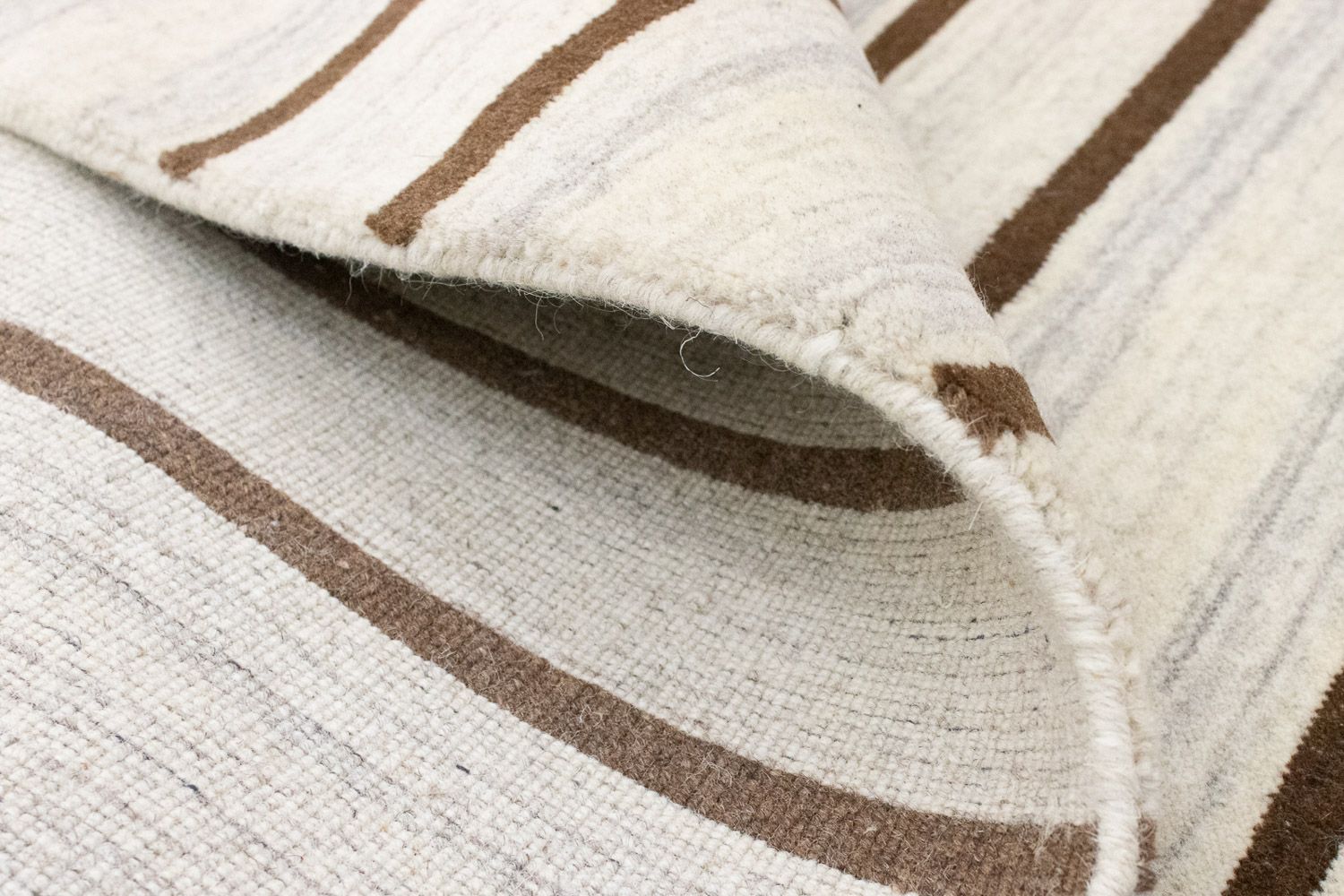 Tappeto di lana - 178 x 121 cm - beige