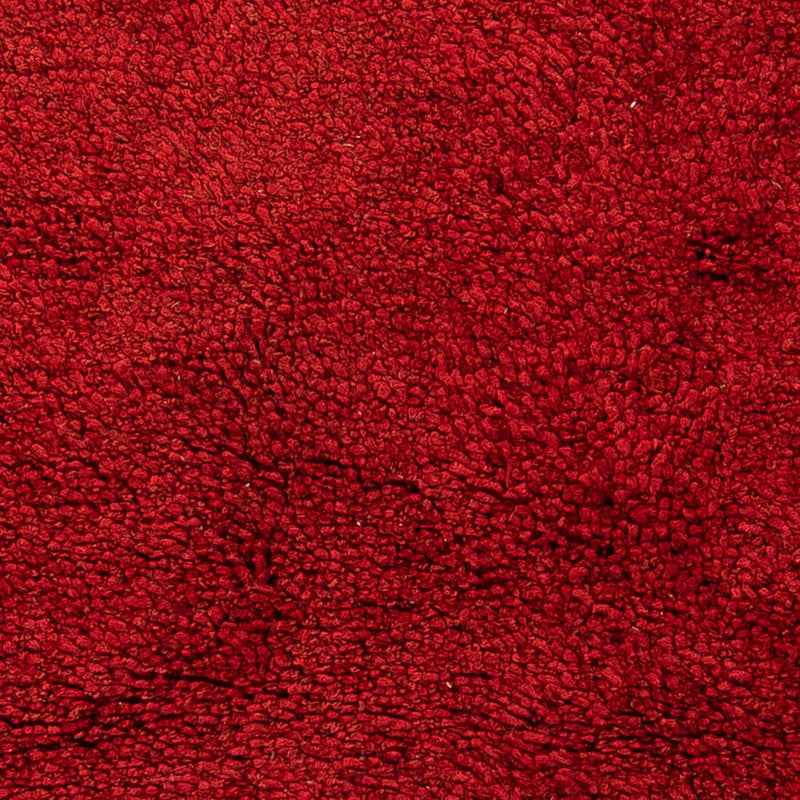 Tappeto a pelo alto - 217 x 154 cm - rosso scuro