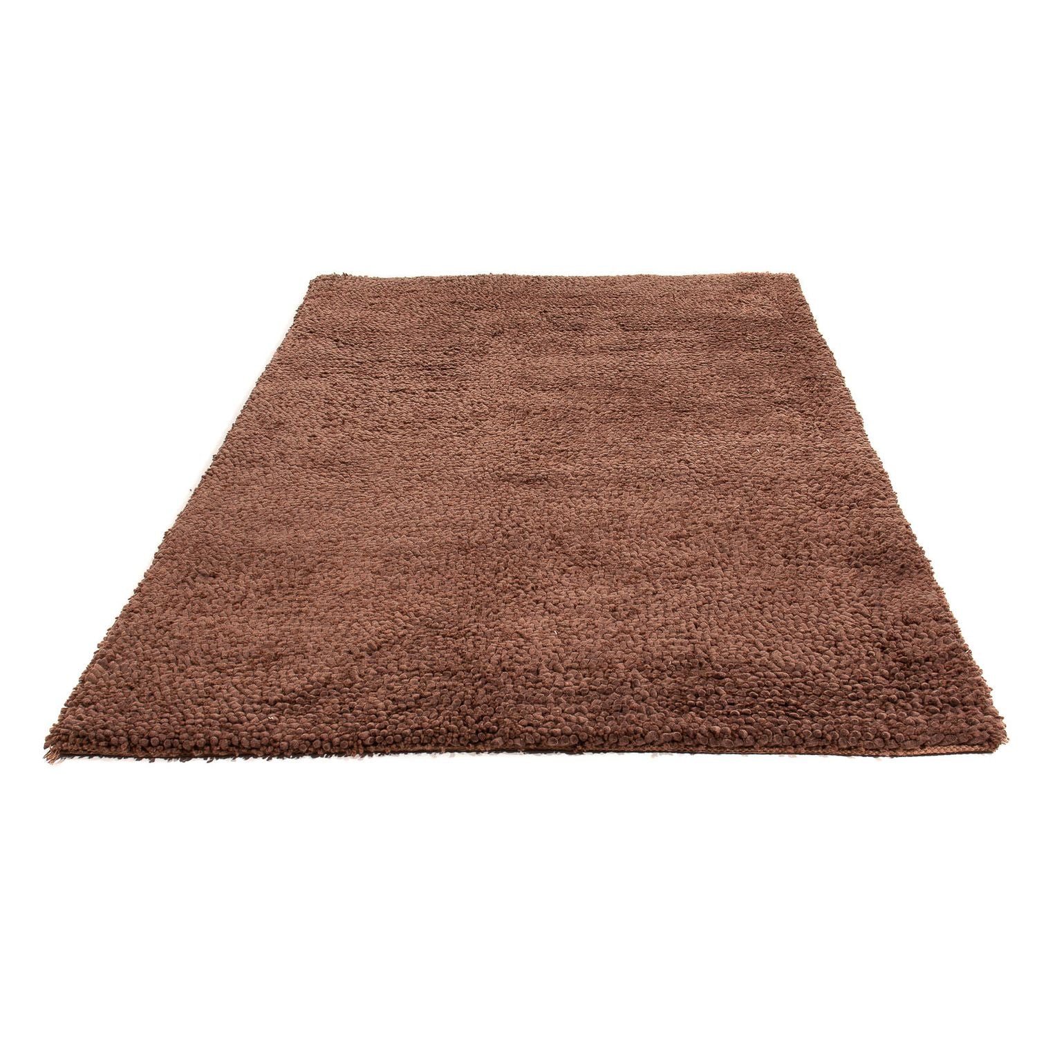 Tappeto a pelo alto - 230 x 150 cm - marrone