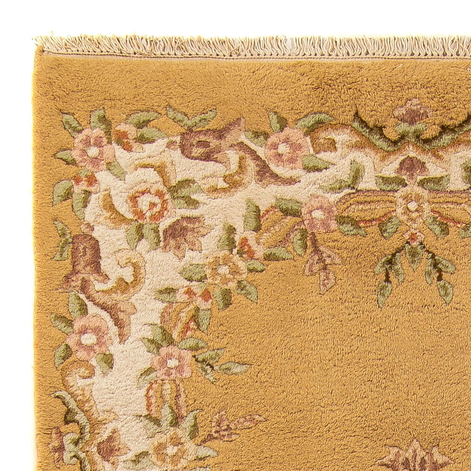Tappeto corsia Tappeto cinese - 223 x 125 cm - oro